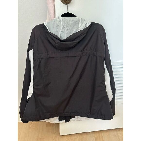 Columbia Men's Omni-Shade Windbreaker Jacket Black Hooded Full Zip Size XXL - Picture 2 of 5